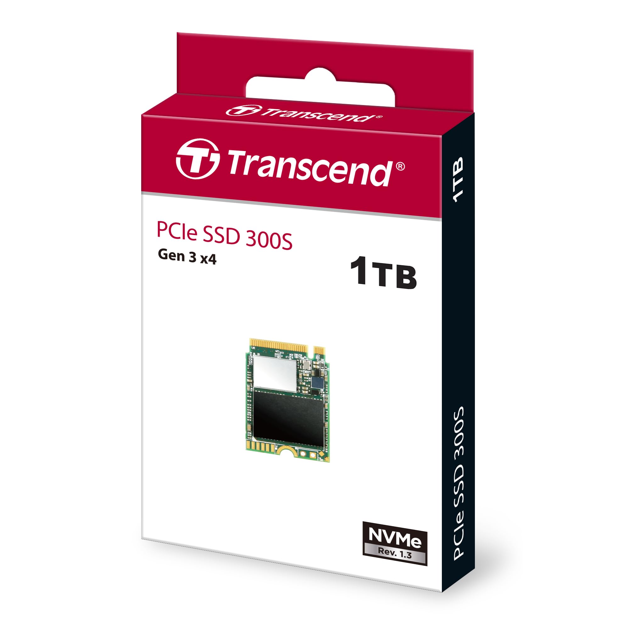 כונן Transcend 1TB TS1TMTE300S NVMe Gen3 PCIe M.2 2230