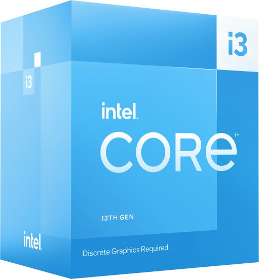 מעבד Intel Core i3-13100F 3.40Ghz 12MB Cache BX8071513100F - Box