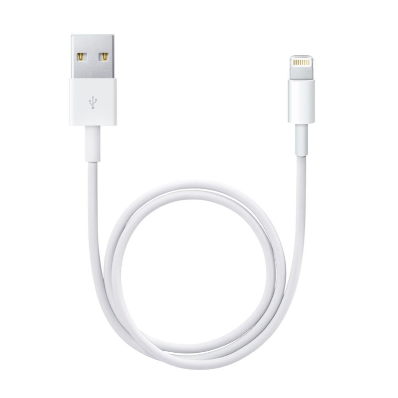 כבל מטען אייפון Apple iPhone Lightning to USB Cable (1m) MUQW3ZM/A