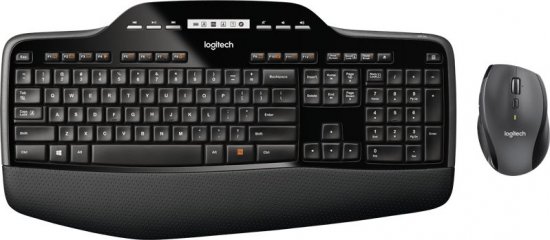 סט מקלדת ועכבר אלחוטיים Logitech Wireless Desktop MK710