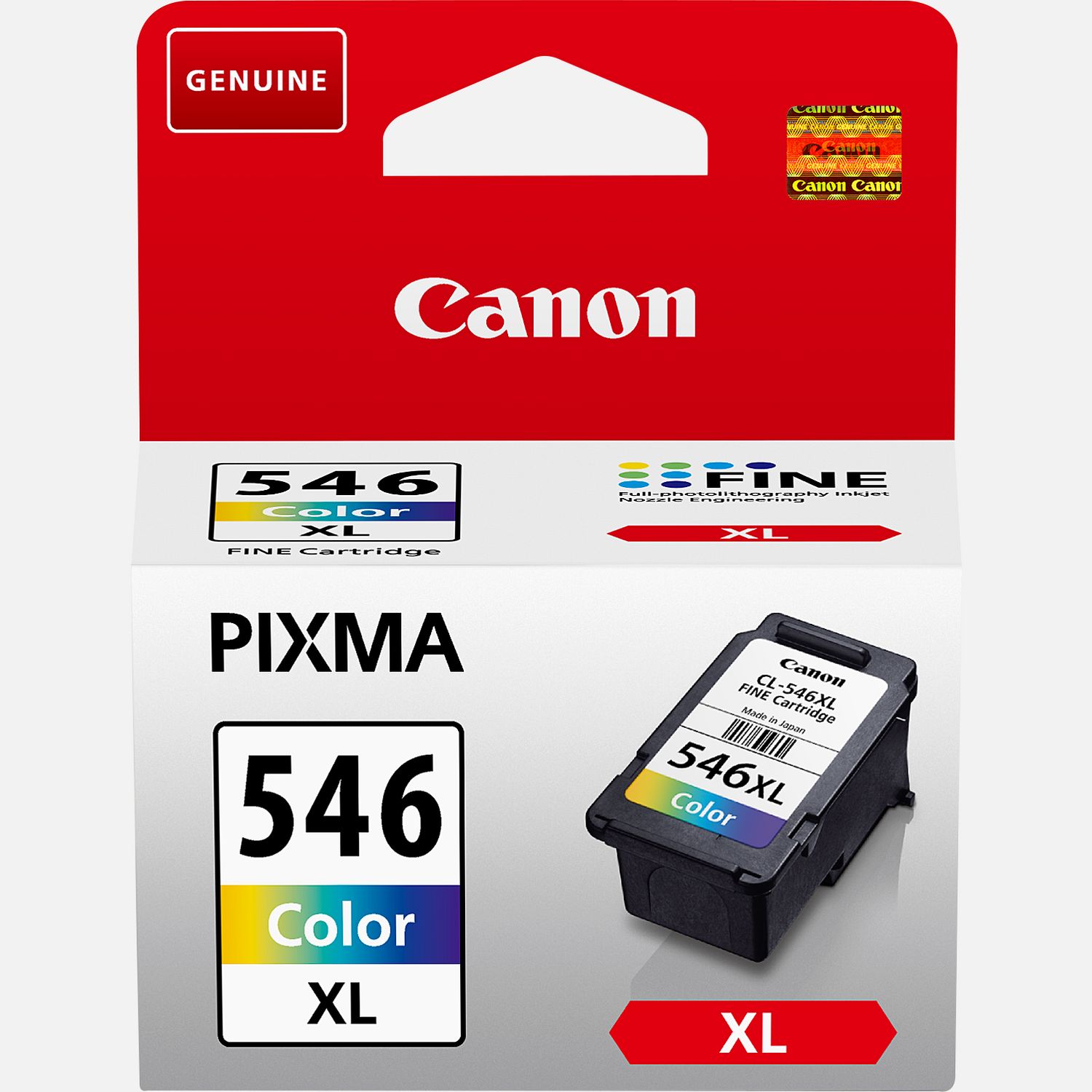 ראש דיו צבעוני מקורי Canon CL546XL