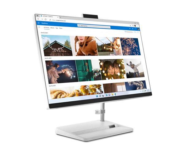 מחשב All-in-One ללא מסך מגע Lenovo IdeaCentre AIO 3 24IAP7 F0GH00LFIV -לבן 