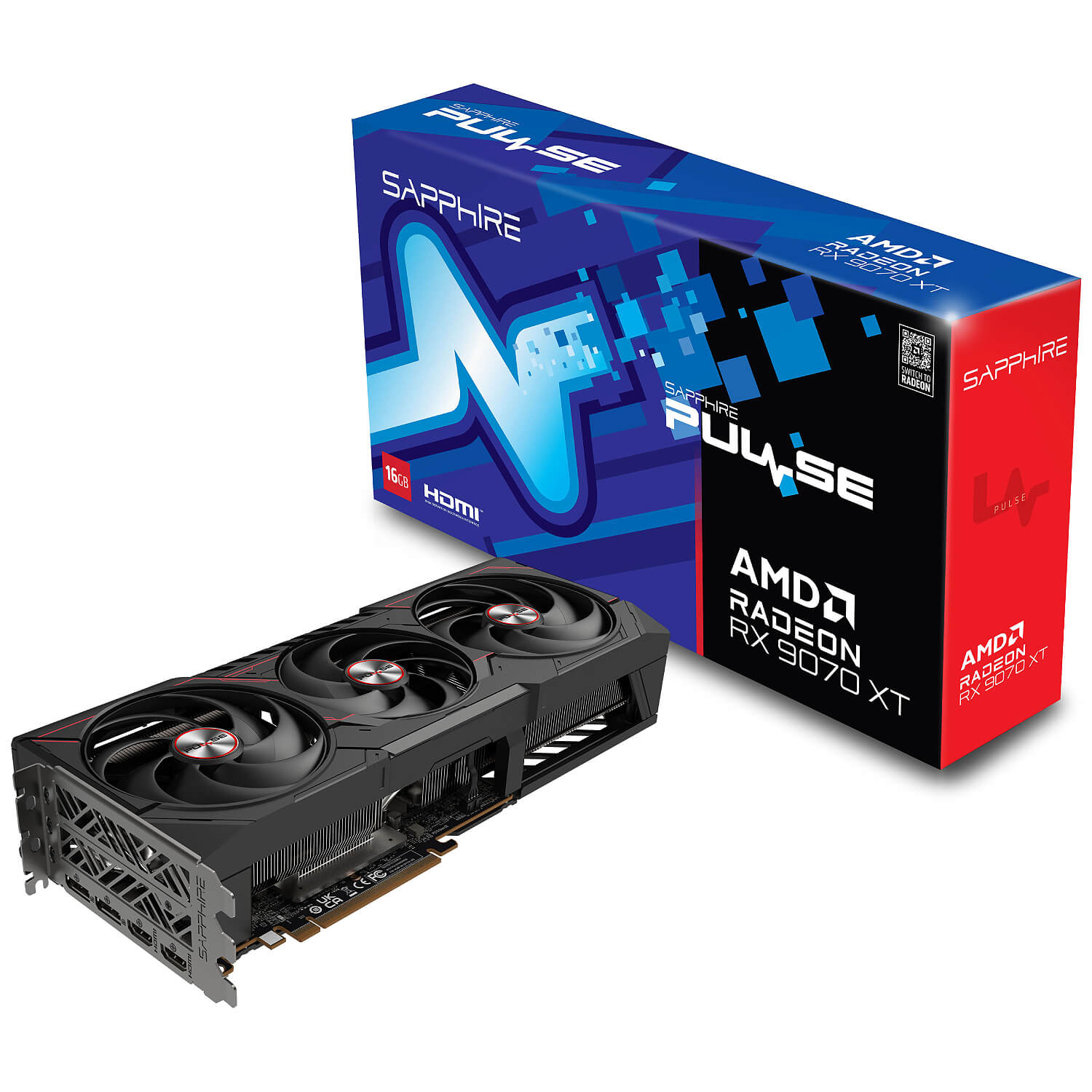 sapphire pulse rx 9070 xt gaming 16gb