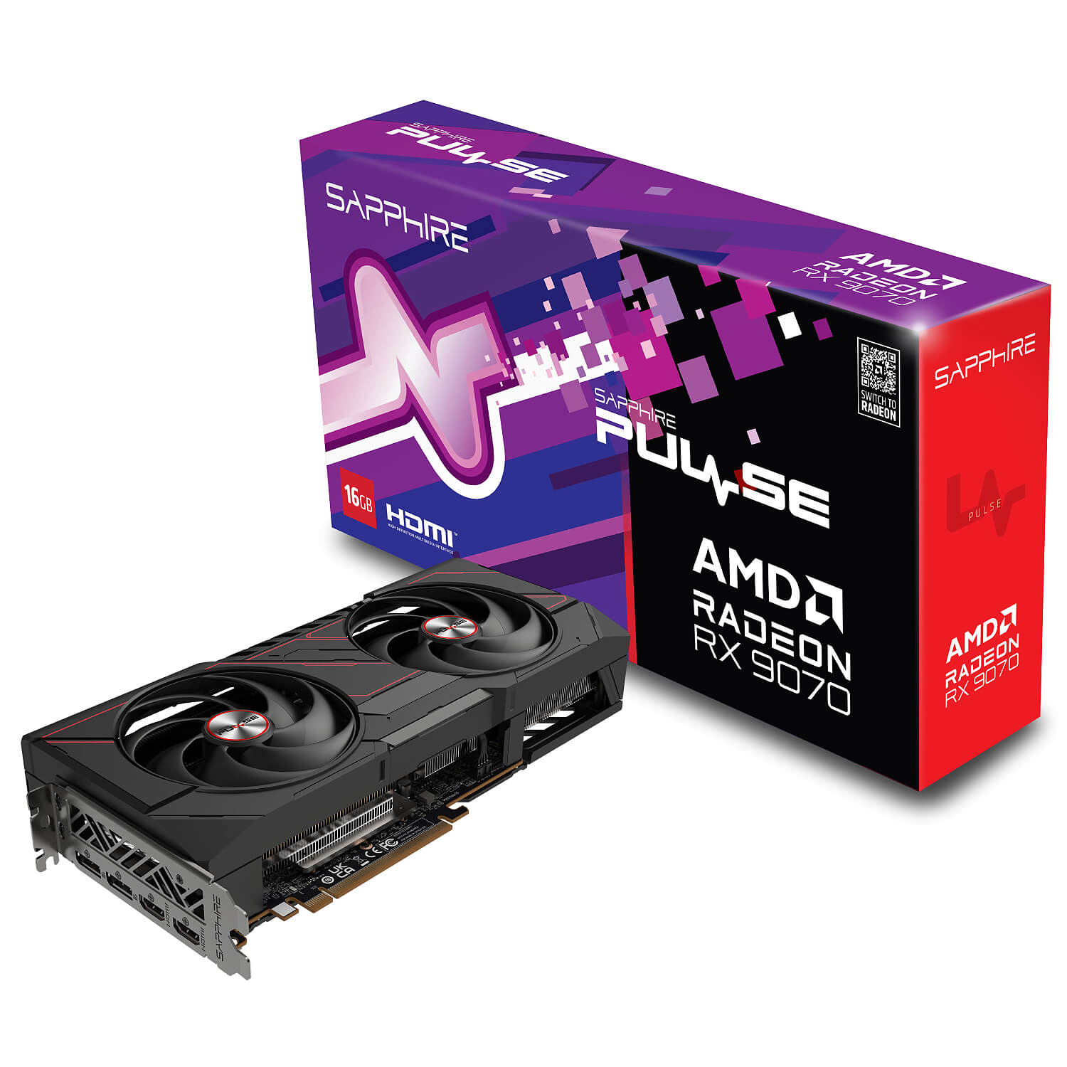 sapphire pulse rx 9070 gaming 16gb