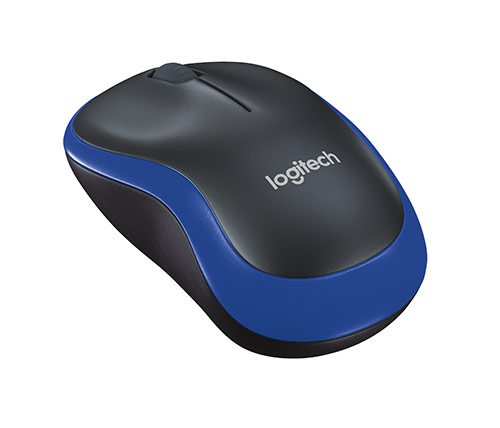 עכבר אלחוטי לוגיטק Logitech Wireless M185 - כחול